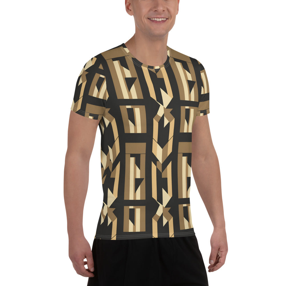 All-Over Print Men's Athletic T-shirt