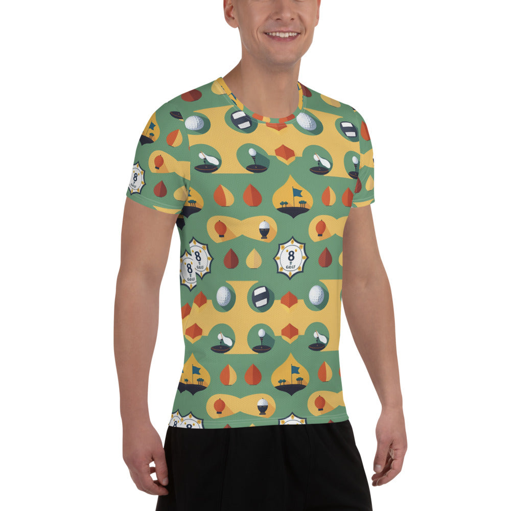 All-Over Print Men's Athletic T-shirt