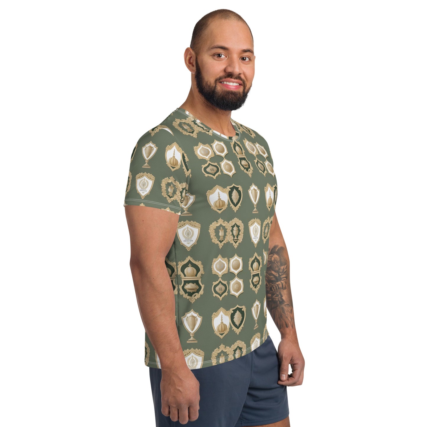 All-Over Print Men's Athletic T-shirt