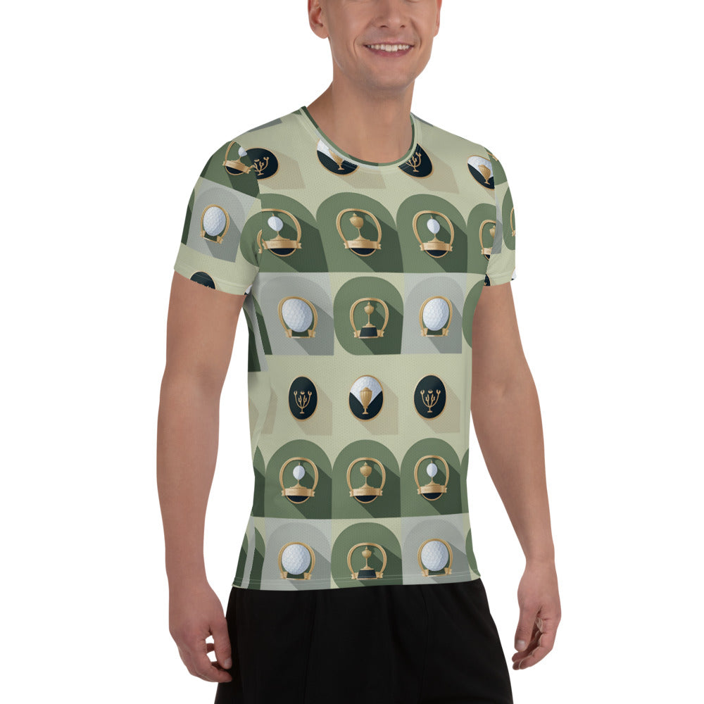 All-Over Print Men's Athletic T-shirt