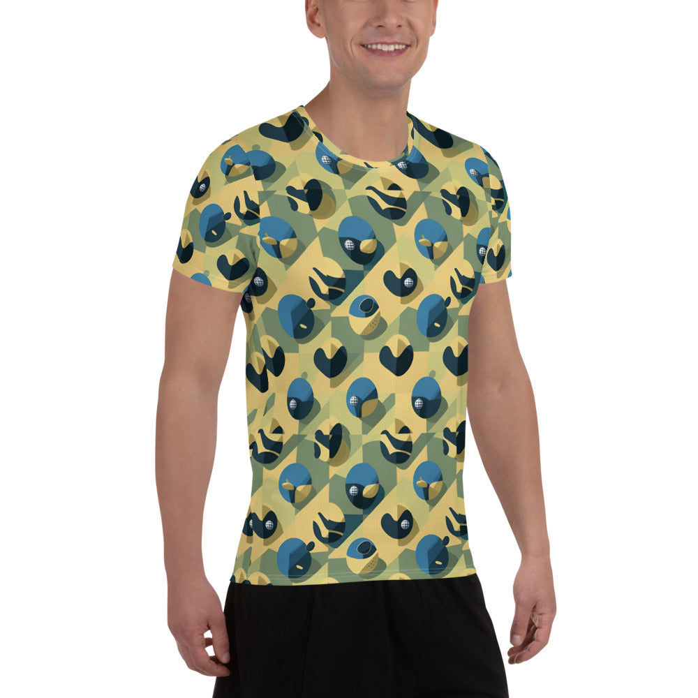 All-Over Print Men's Athletic T-shirt