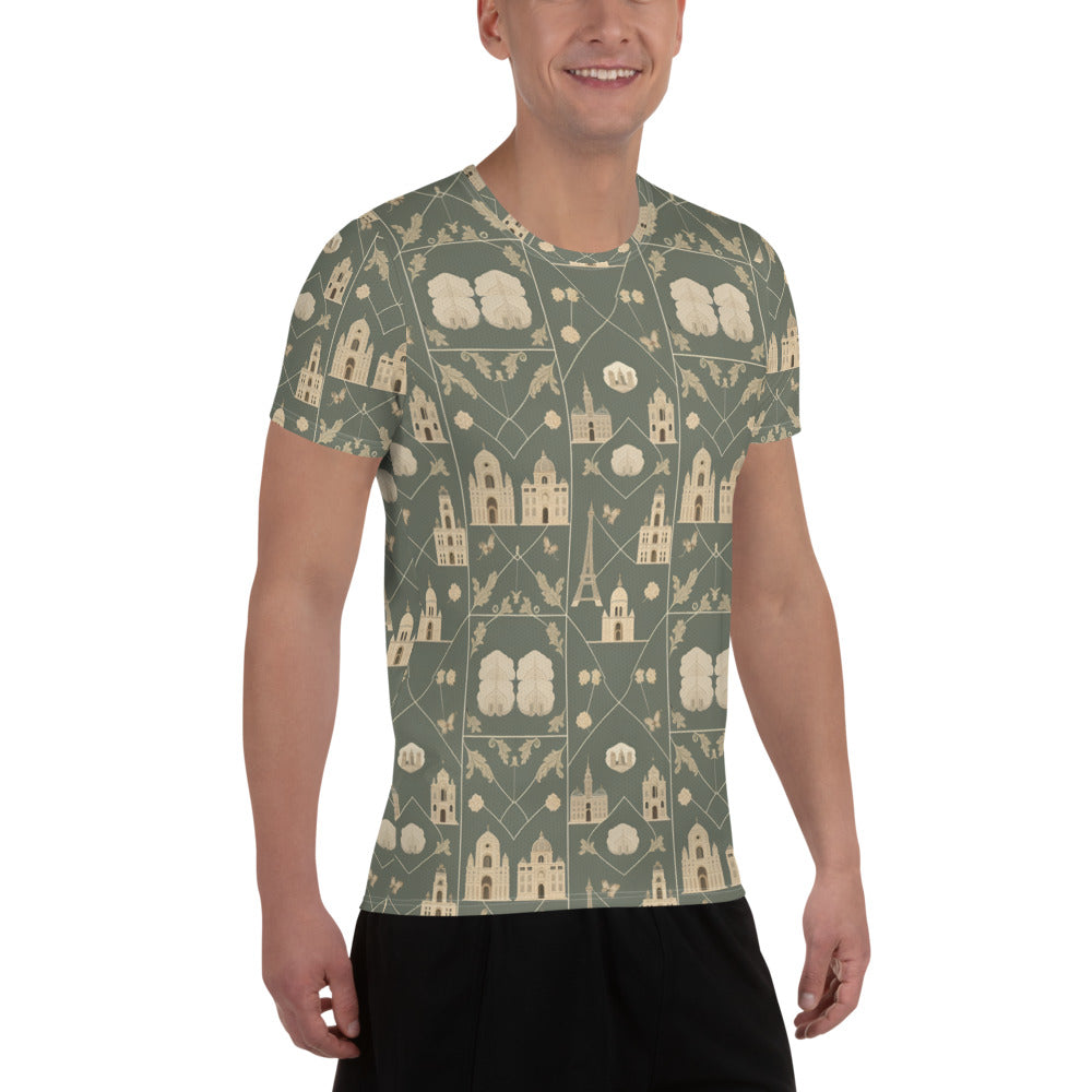 All-Over Print Men's Athletic T-shirt