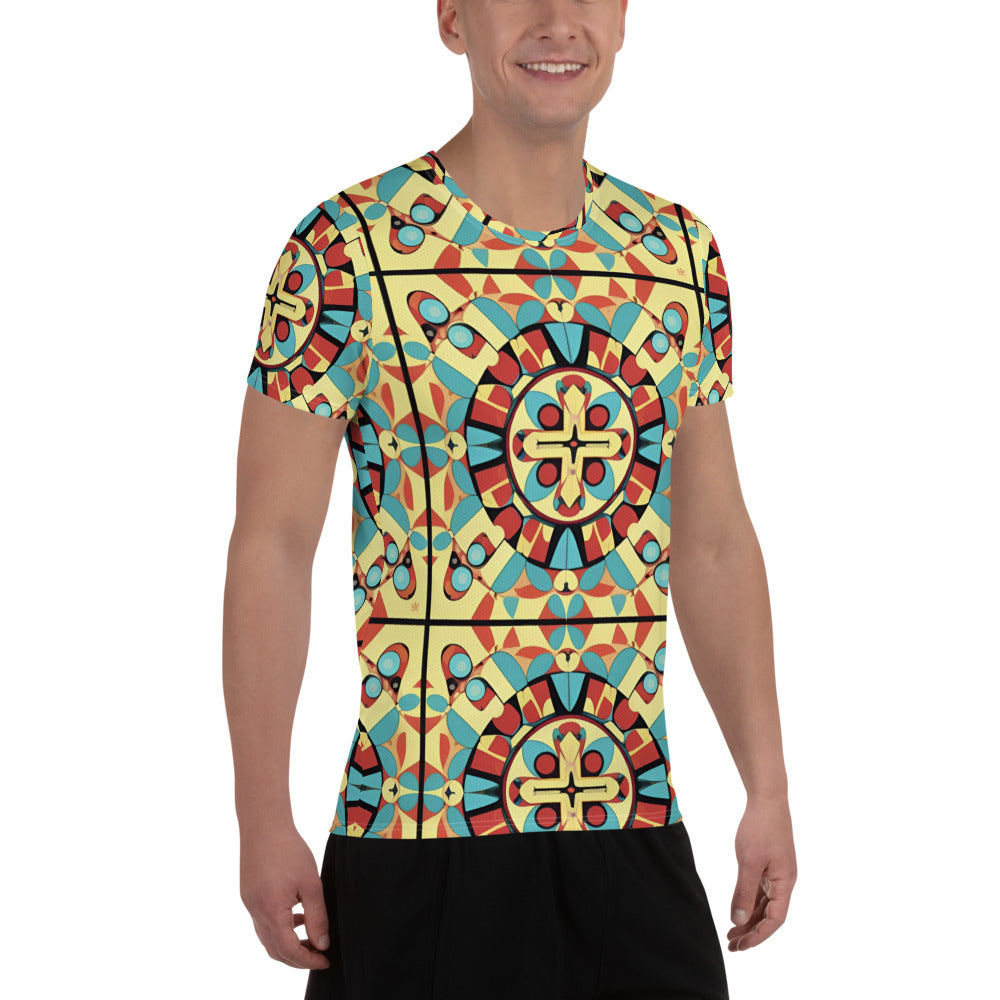 All-Over Print Men's Athletic T-shirt