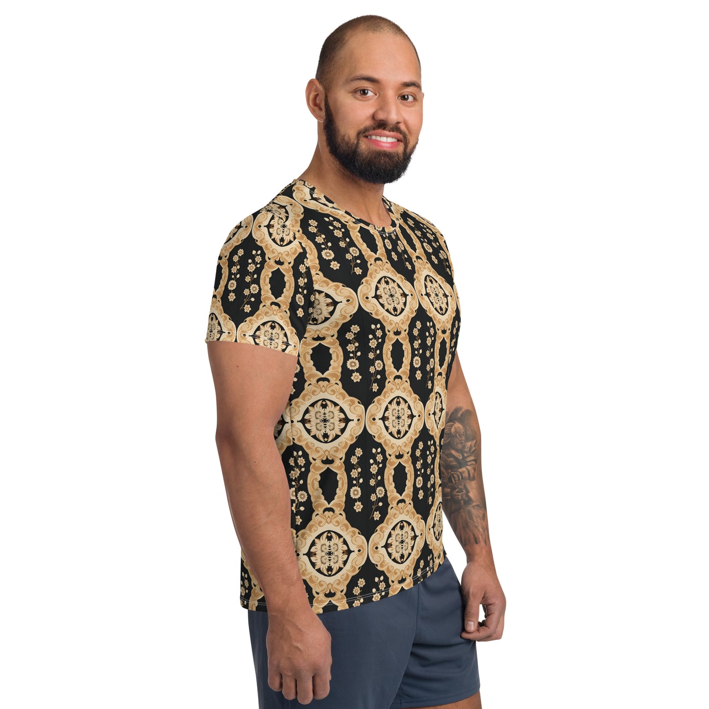 All-Over Print Men's Athletic T-shirt