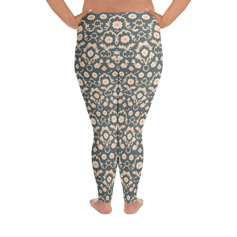 All-Over Print Plus Size Leggings