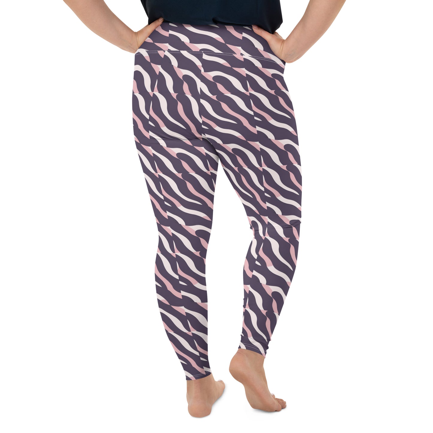 All-Over Print Plus Size Leggings