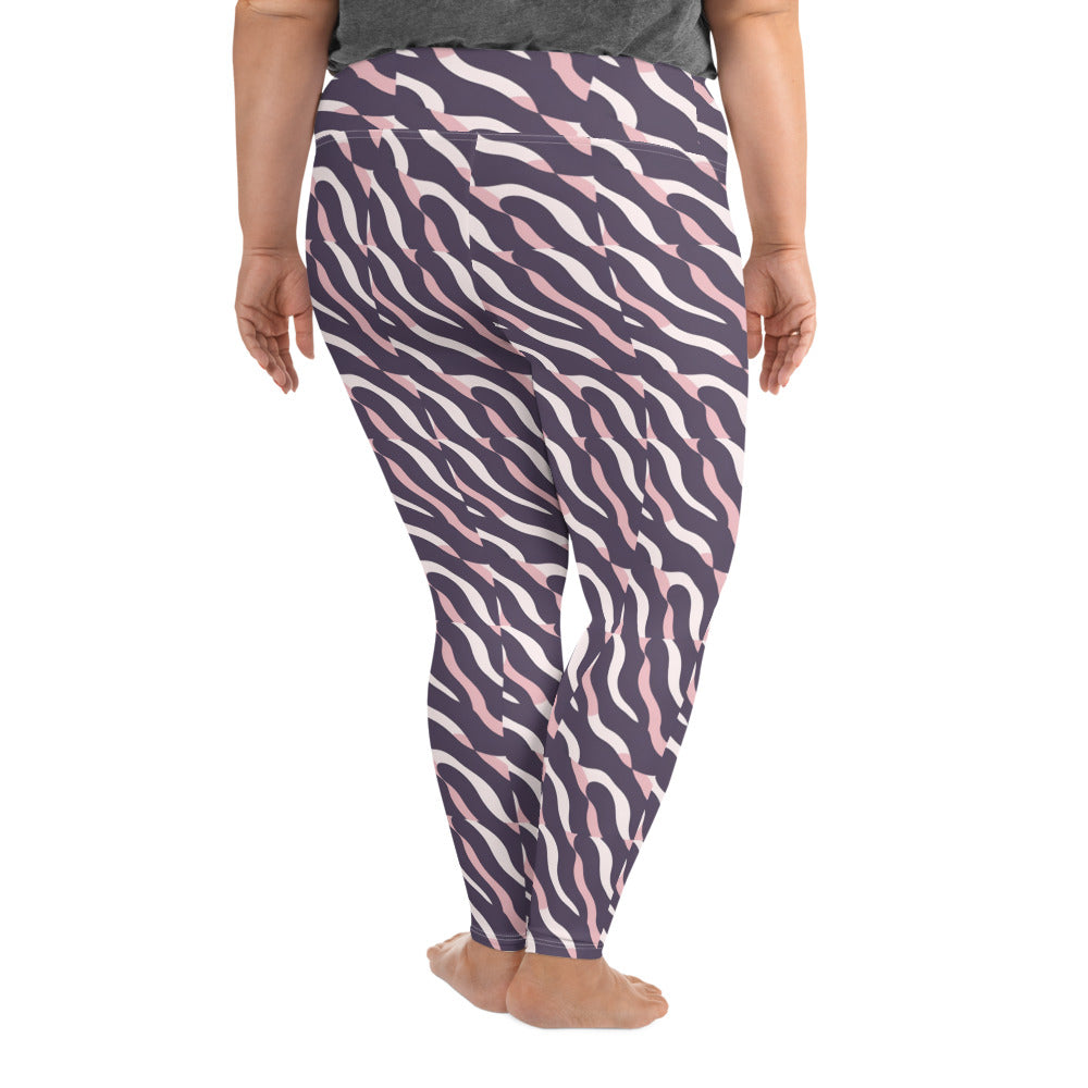 All-Over Print Plus Size Leggings