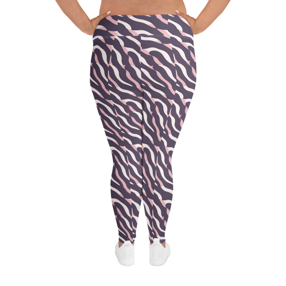 All-Over Print Plus Size Leggings