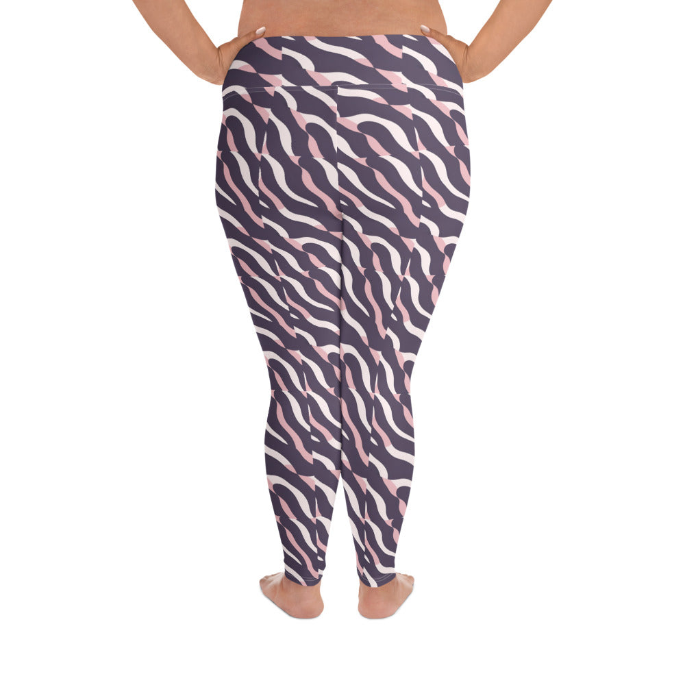 All-Over Print Plus Size Leggings