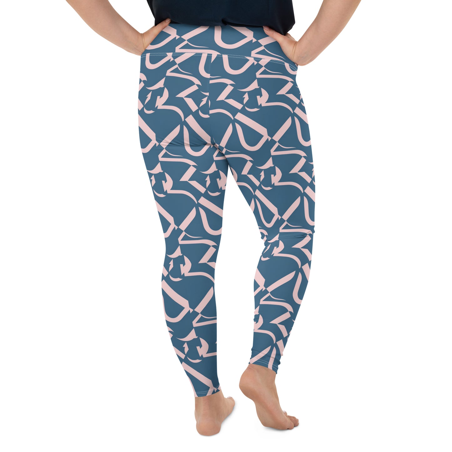 All-Over Print Plus Size Leggings