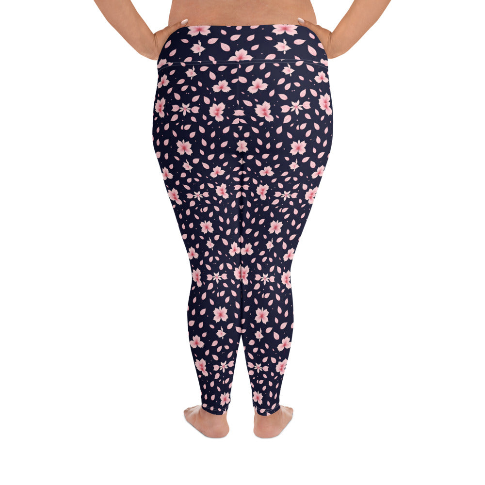 All-Over Print Plus Size Leggings