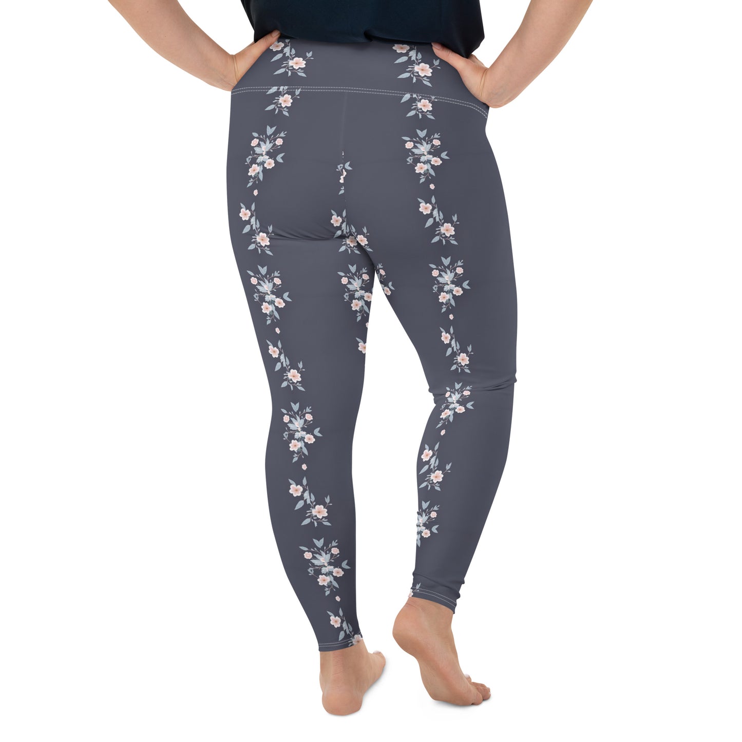 All-Over Print Plus Size Leggings