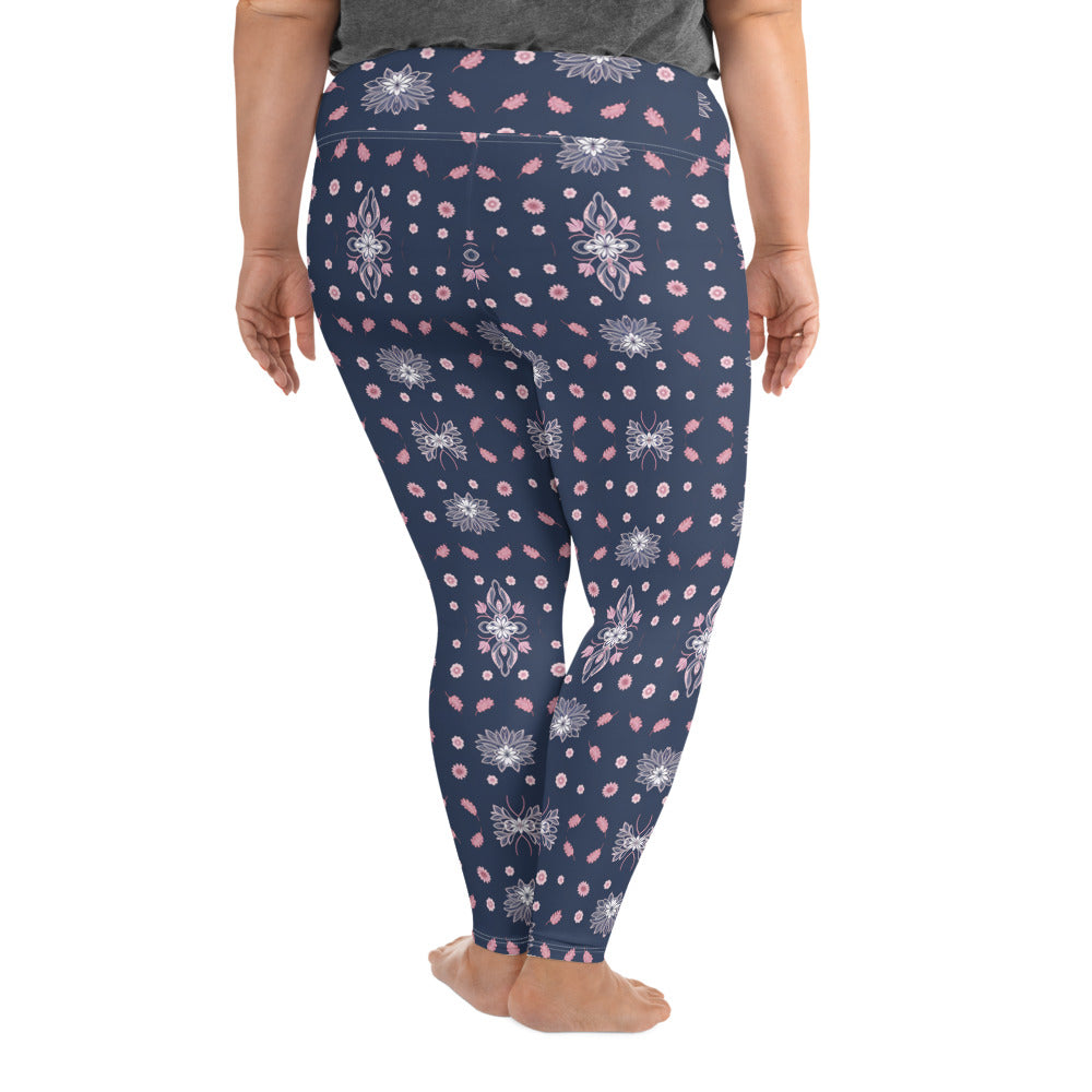 All-Over Print Plus Size Leggings