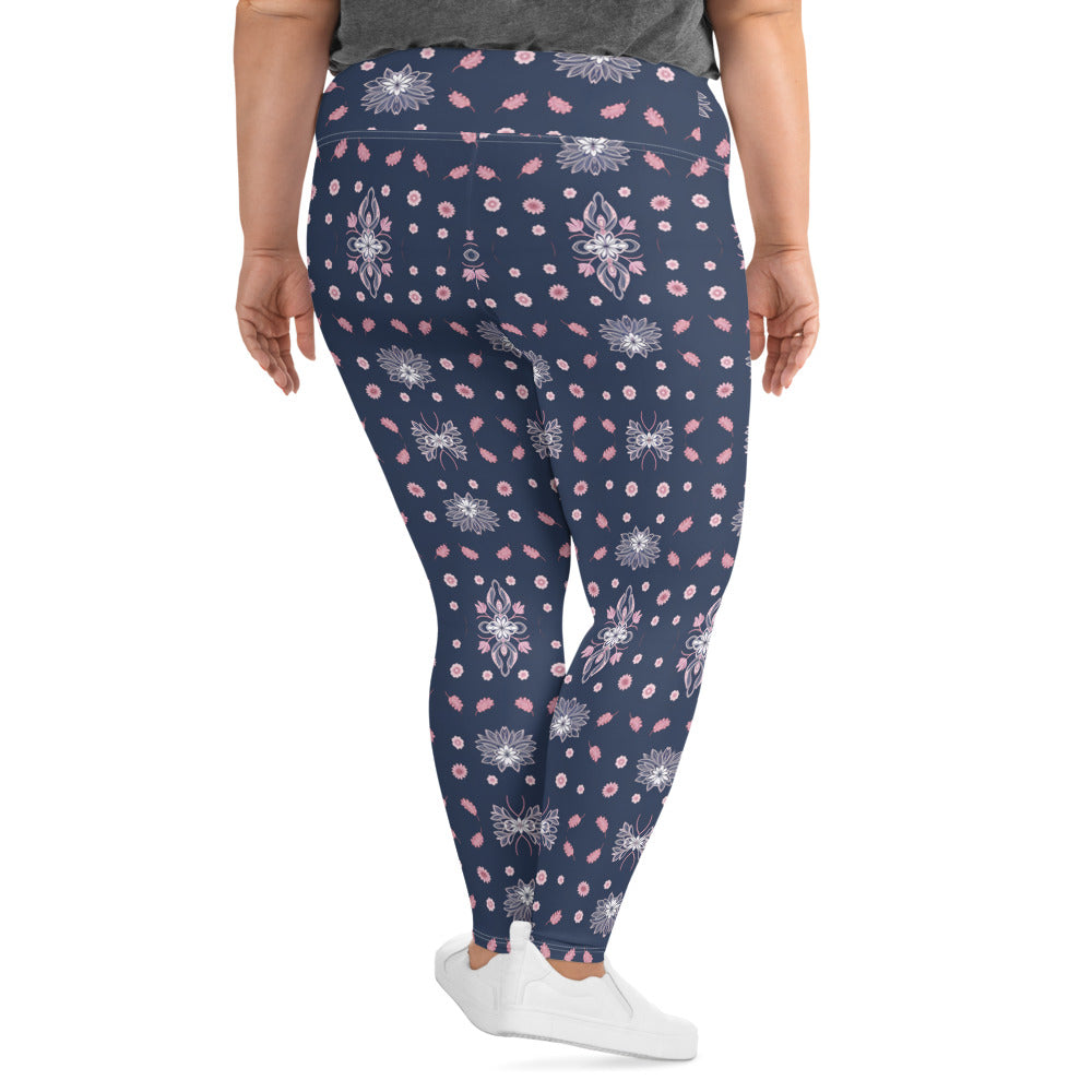 All-Over Print Plus Size Leggings