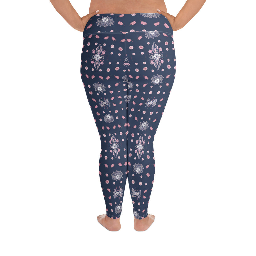 All-Over Print Plus Size Leggings