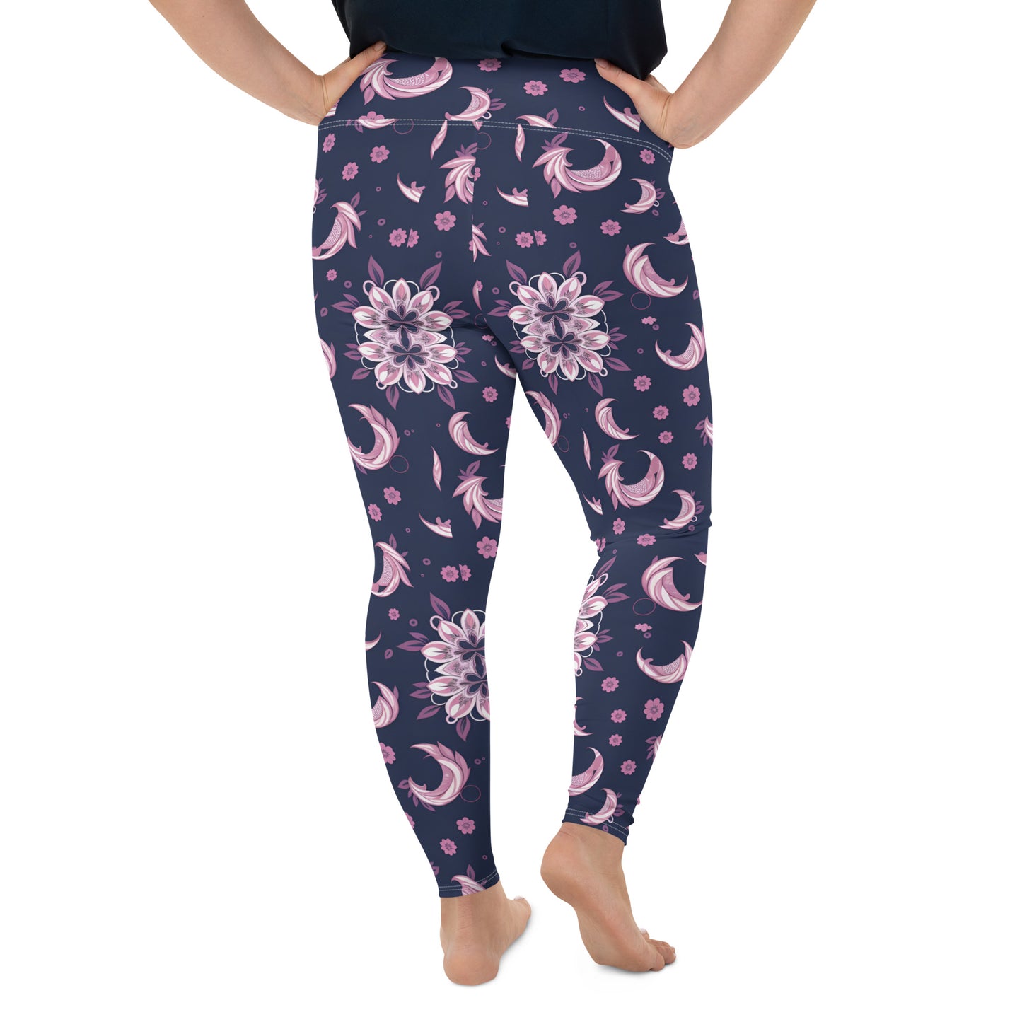 All-Over Print Plus Size Leggings