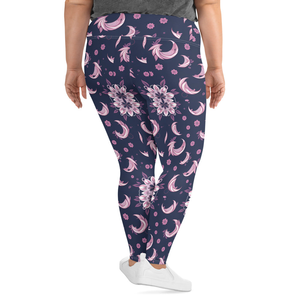 All-Over Print Plus Size Leggings