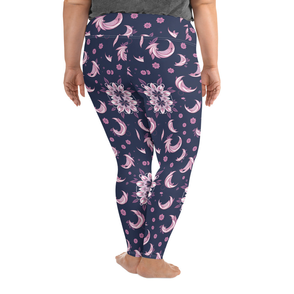 All-Over Print Plus Size Leggings