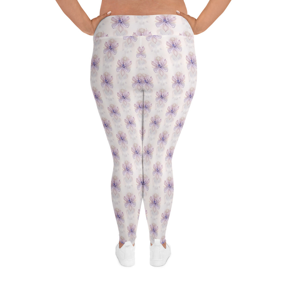 All-Over Print Plus Size Leggings