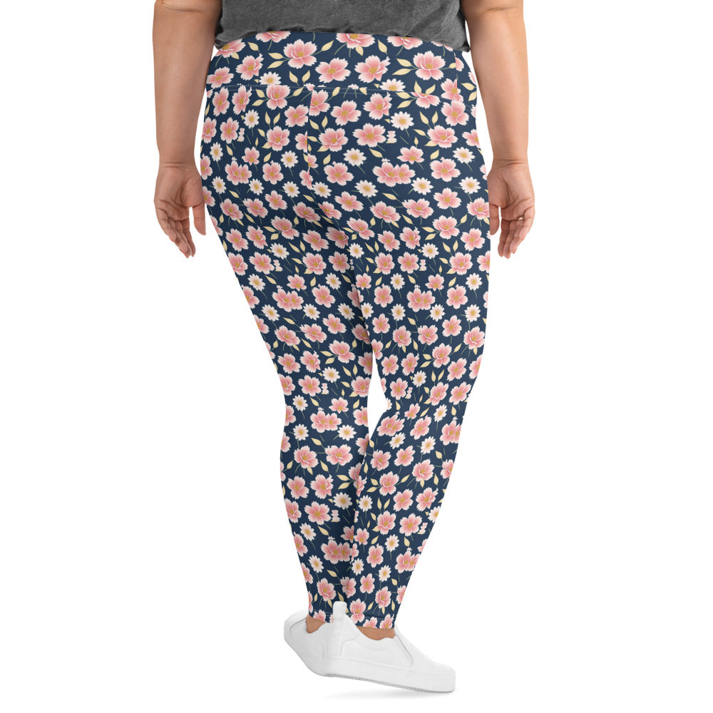 All-Over Print Plus Size Leggings