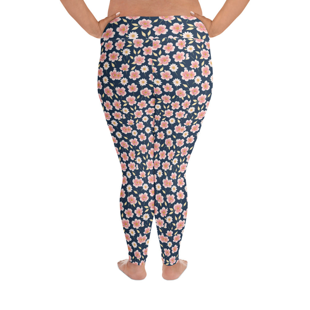 All-Over Print Plus Size Leggings