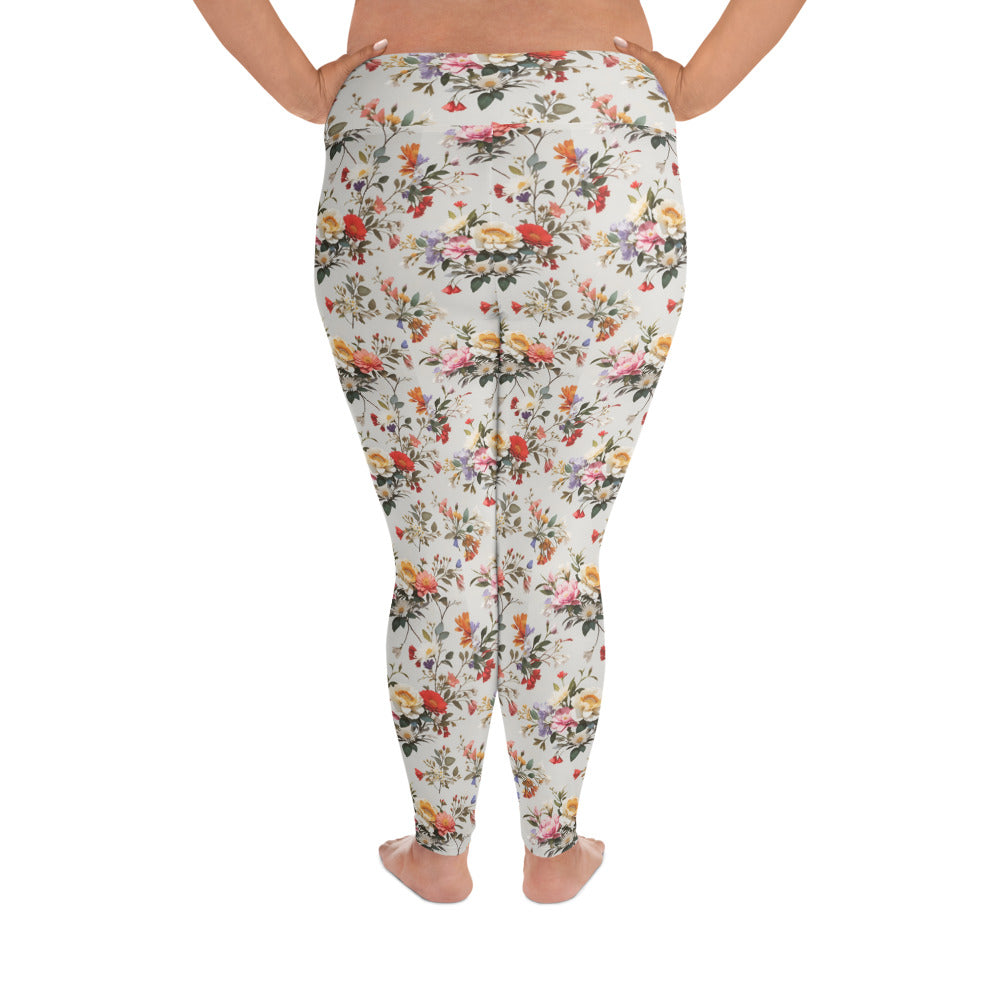 All-Over Print Plus Size Leggings