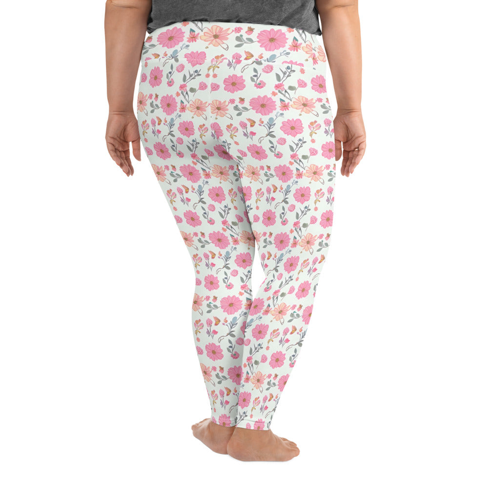 All-Over Print Plus Size Leggings