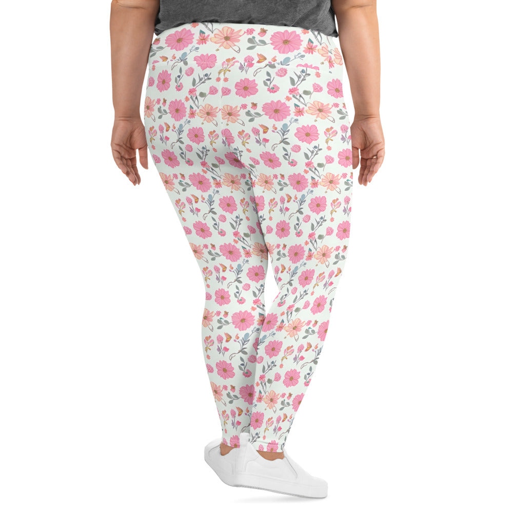 All-Over Print Plus Size Leggings