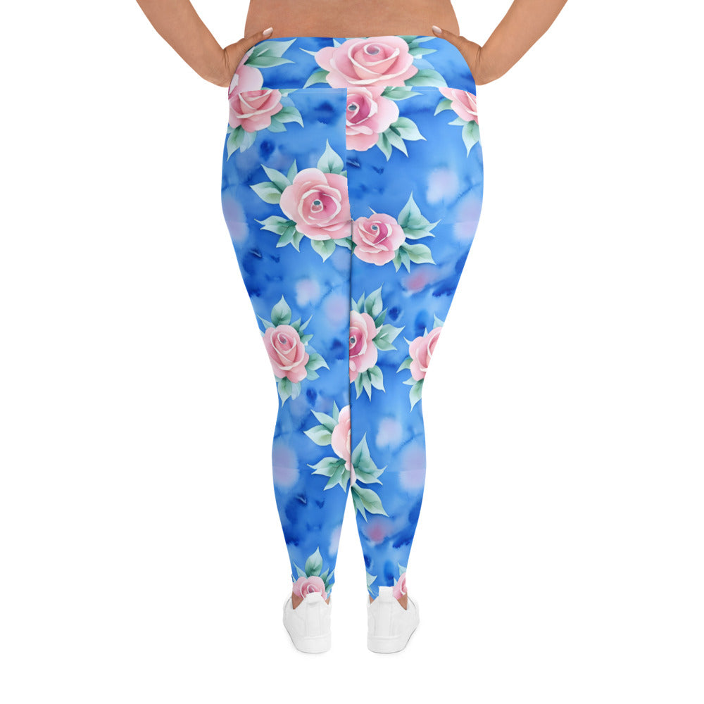 All-Over Print Plus Size Leggings