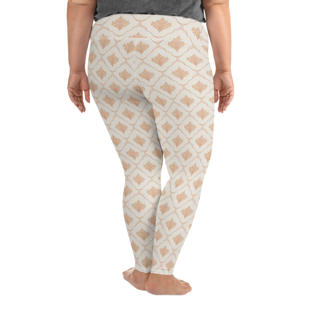 All-Over Print Plus Size Leggings