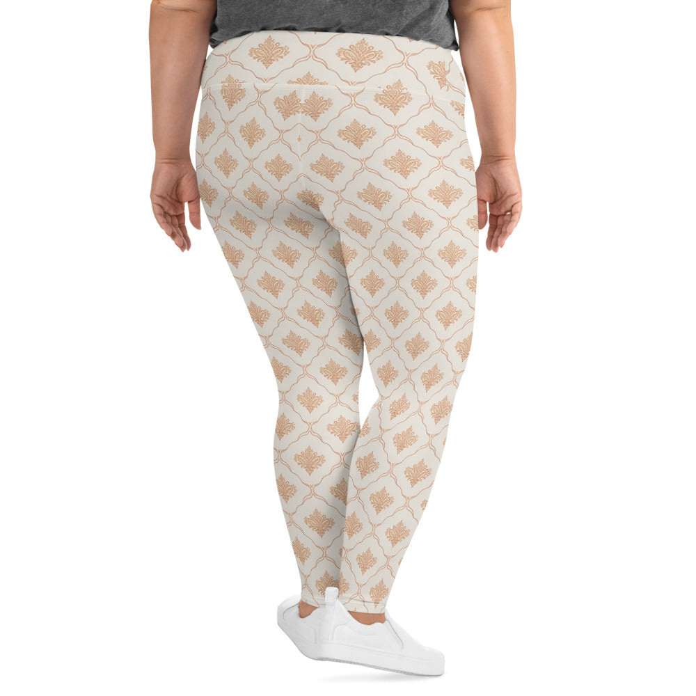 All-Over Print Plus Size Leggings