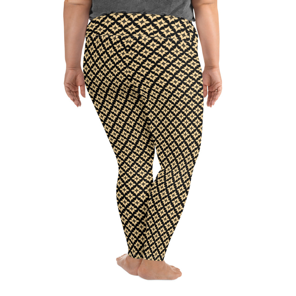 All-Over Print Plus Size Leggings