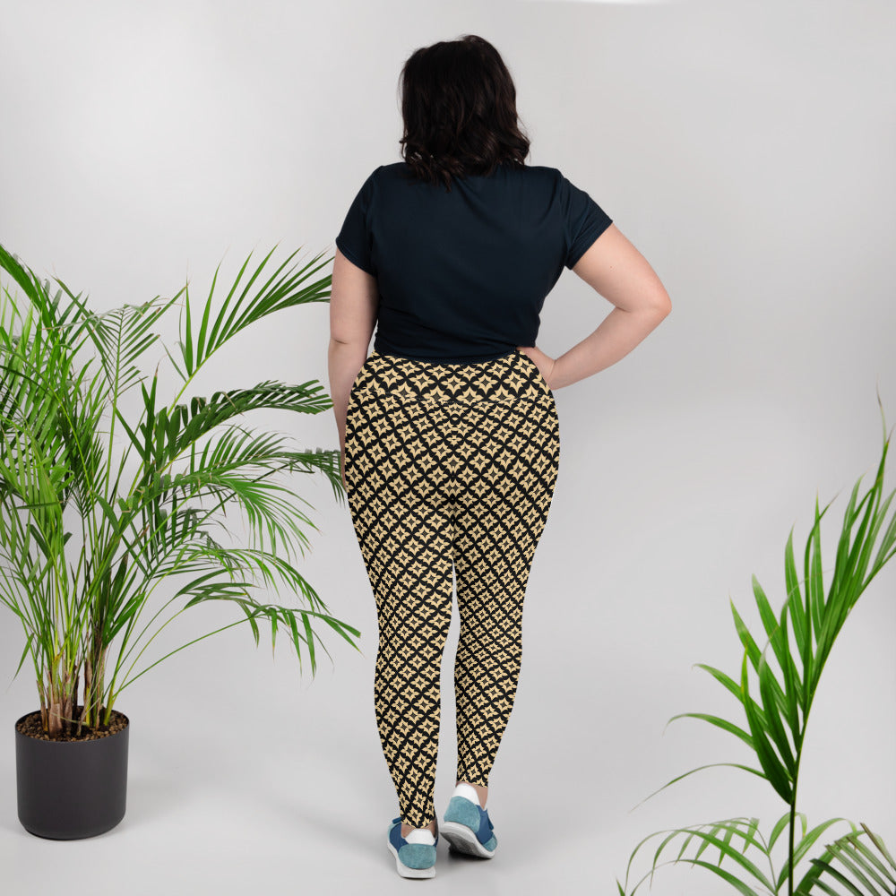 All-Over Print Plus Size Leggings