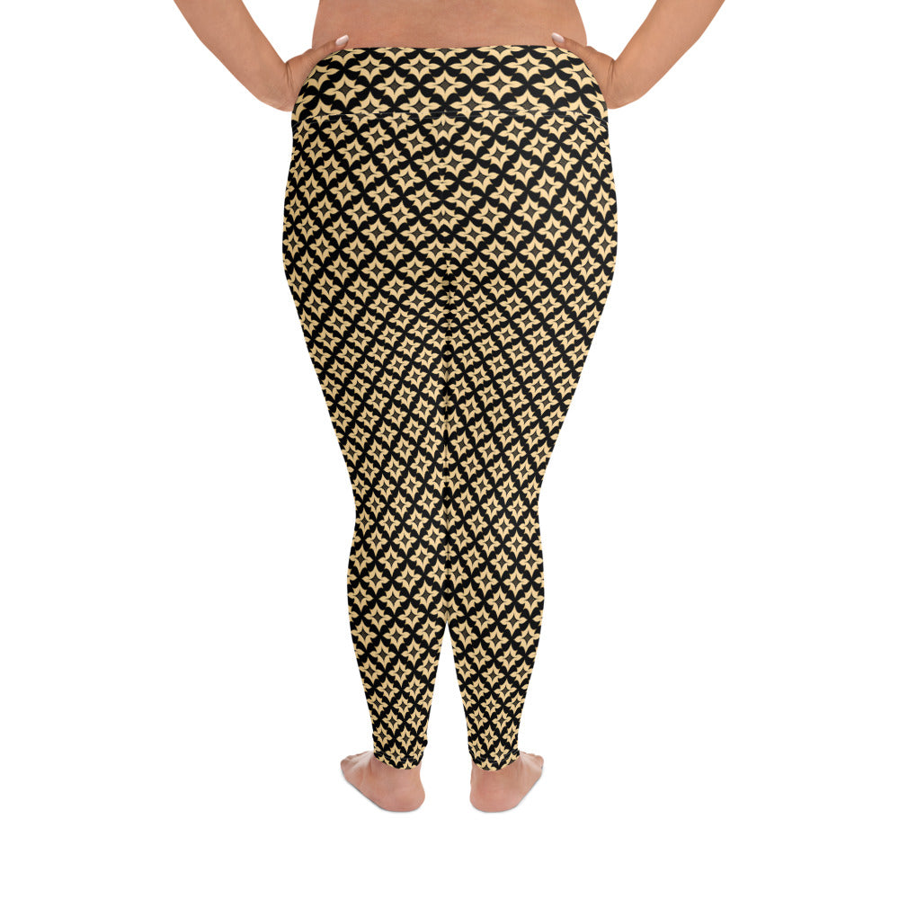 All-Over Print Plus Size Leggings