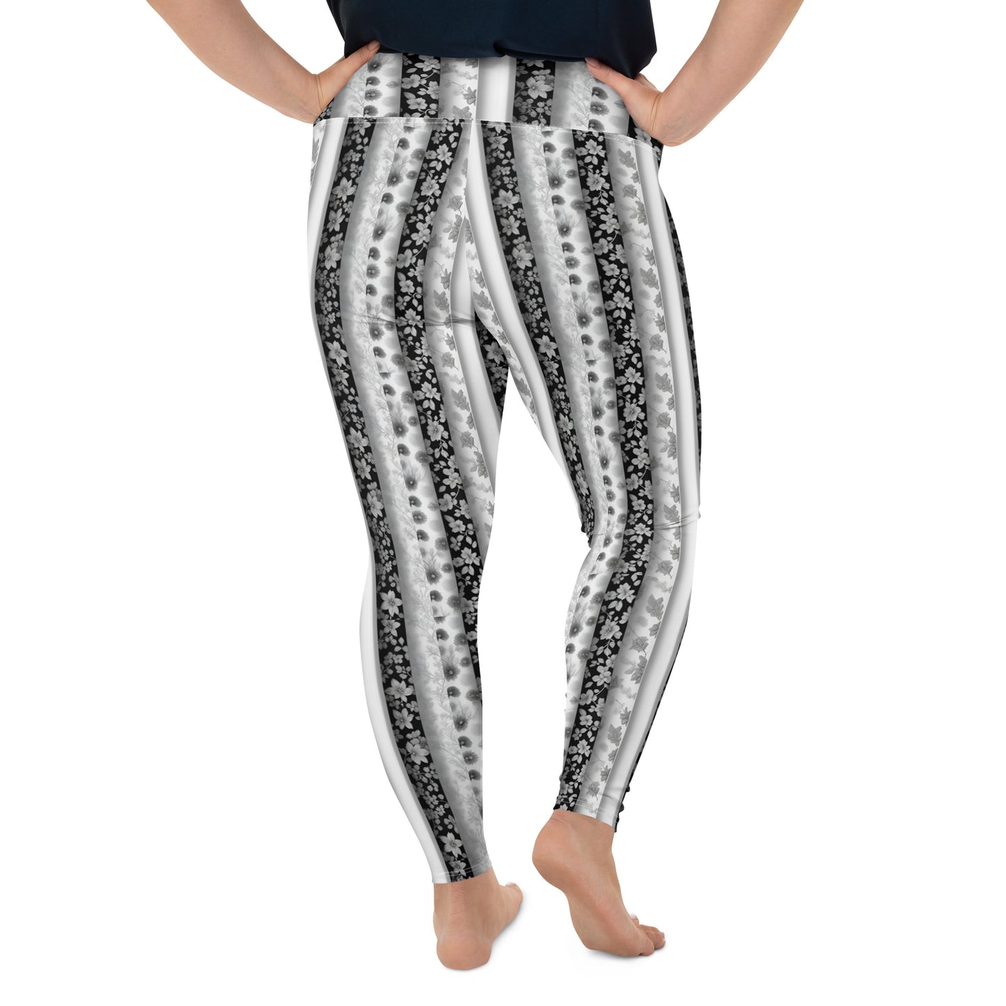 All-Over Print Plus Size Leggings