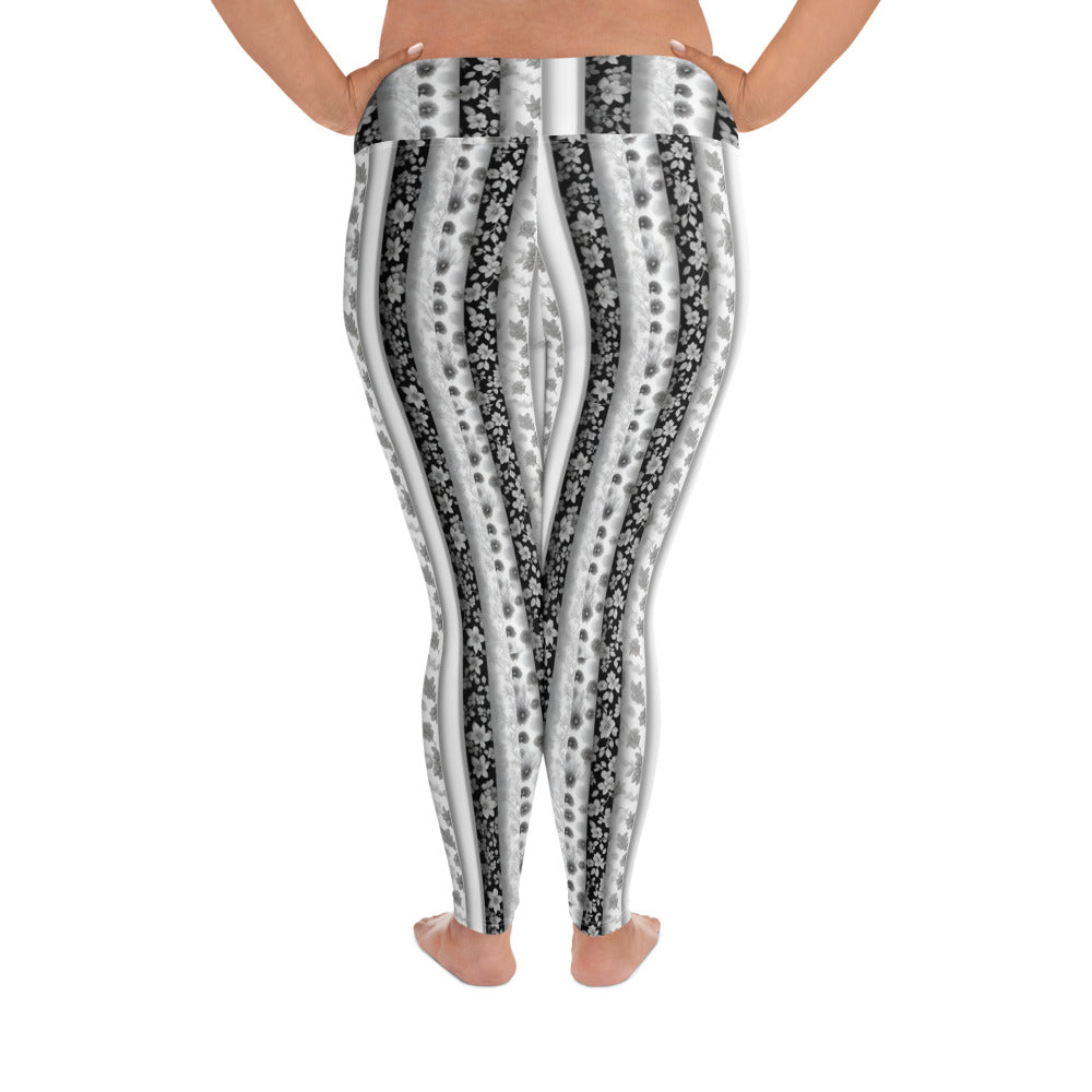 All-Over Print Plus Size Leggings