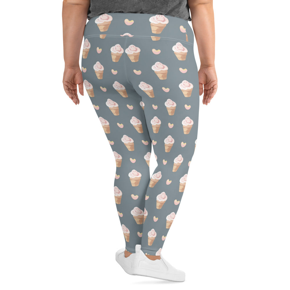 All-Over Print Plus Size Leggings