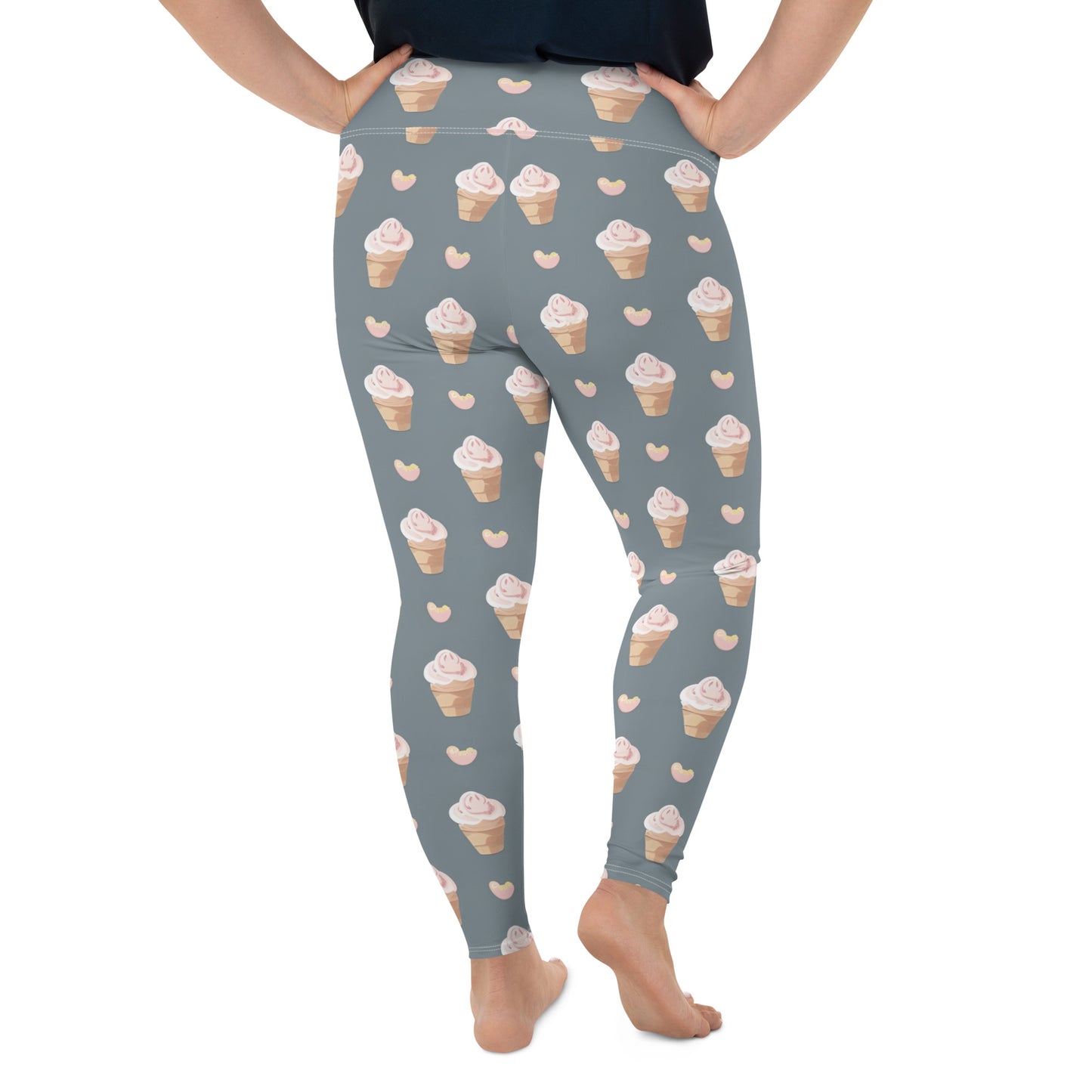 All-Over Print Plus Size Leggings