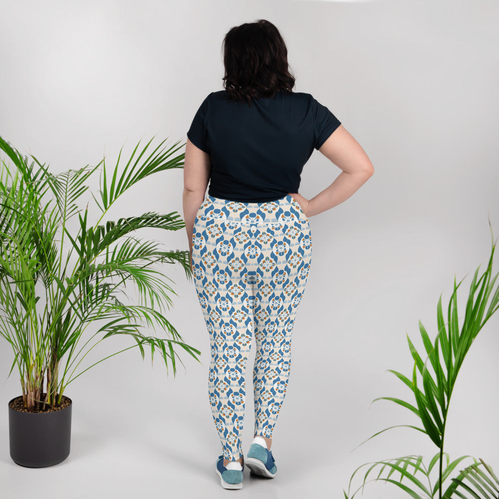 All-Over Print Plus Size Leggings