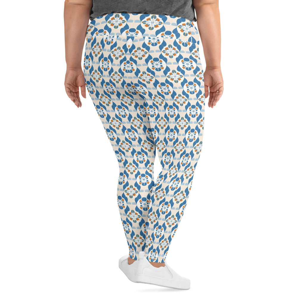 All-Over Print Plus Size Leggings