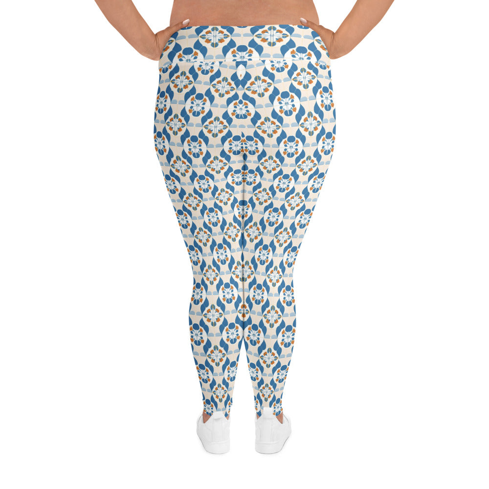 All-Over Print Plus Size Leggings