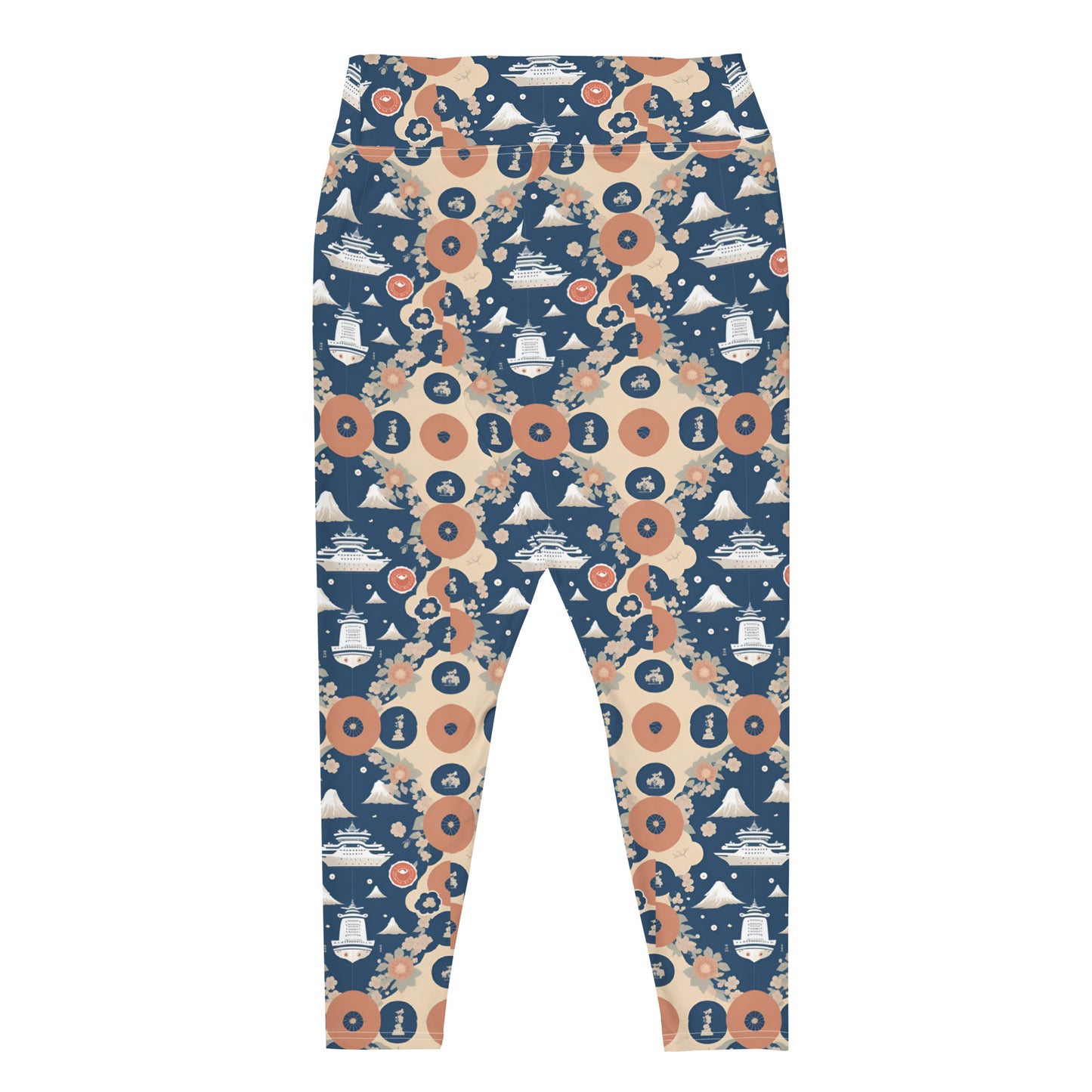 All-Over Print Plus Size Leggings