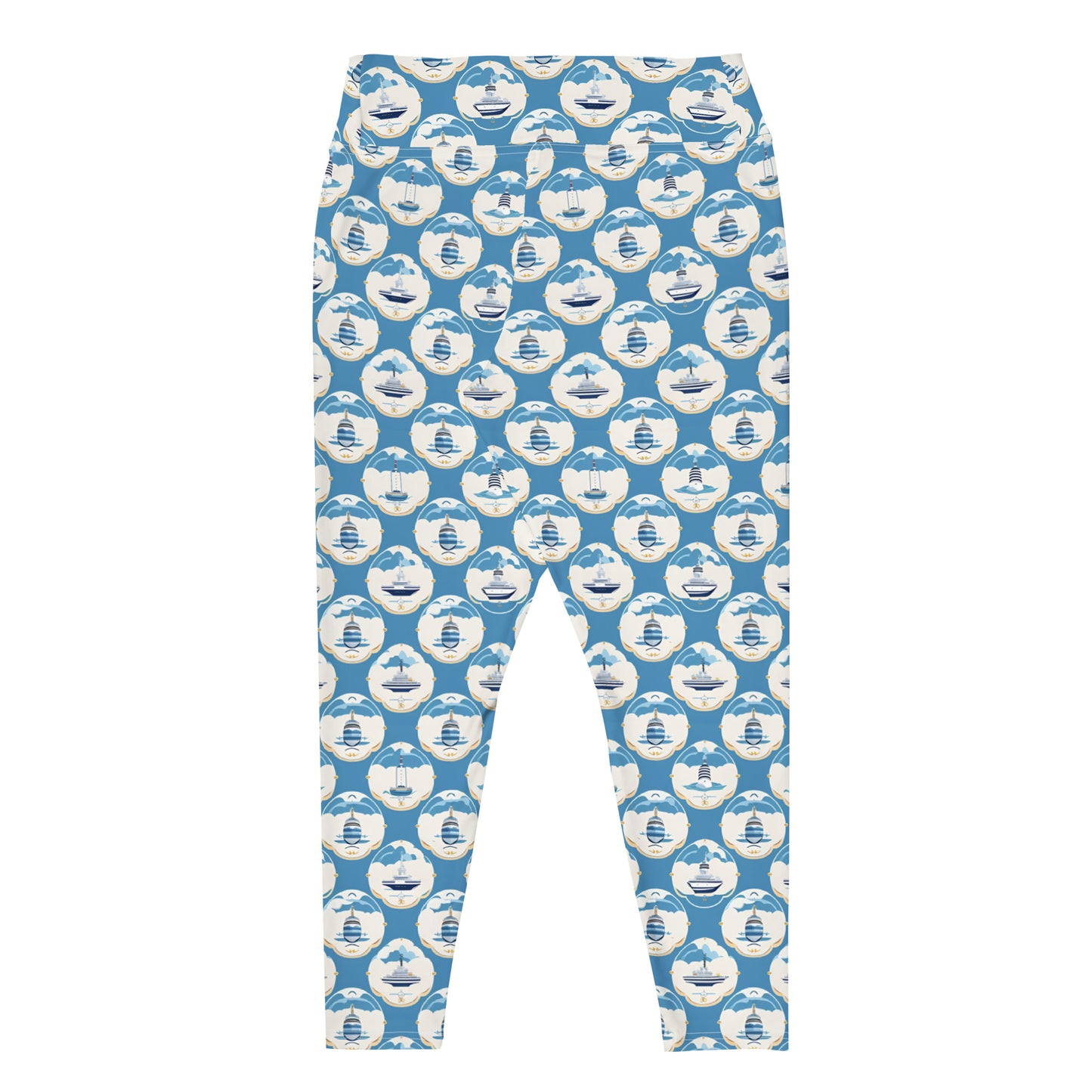 All-Over Print Plus Size Leggings