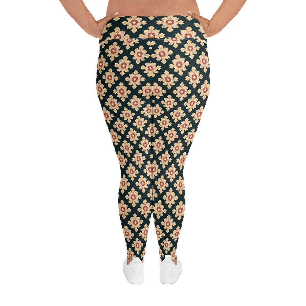 All-Over Print Plus Size Leggings