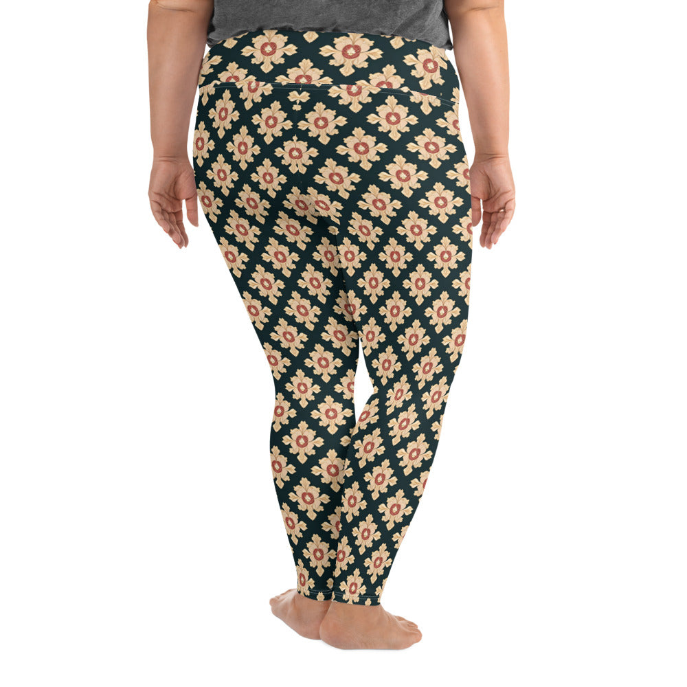 All-Over Print Plus Size Leggings