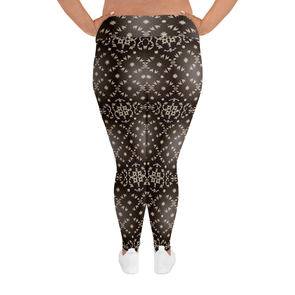 All-Over Print Plus Size Leggings