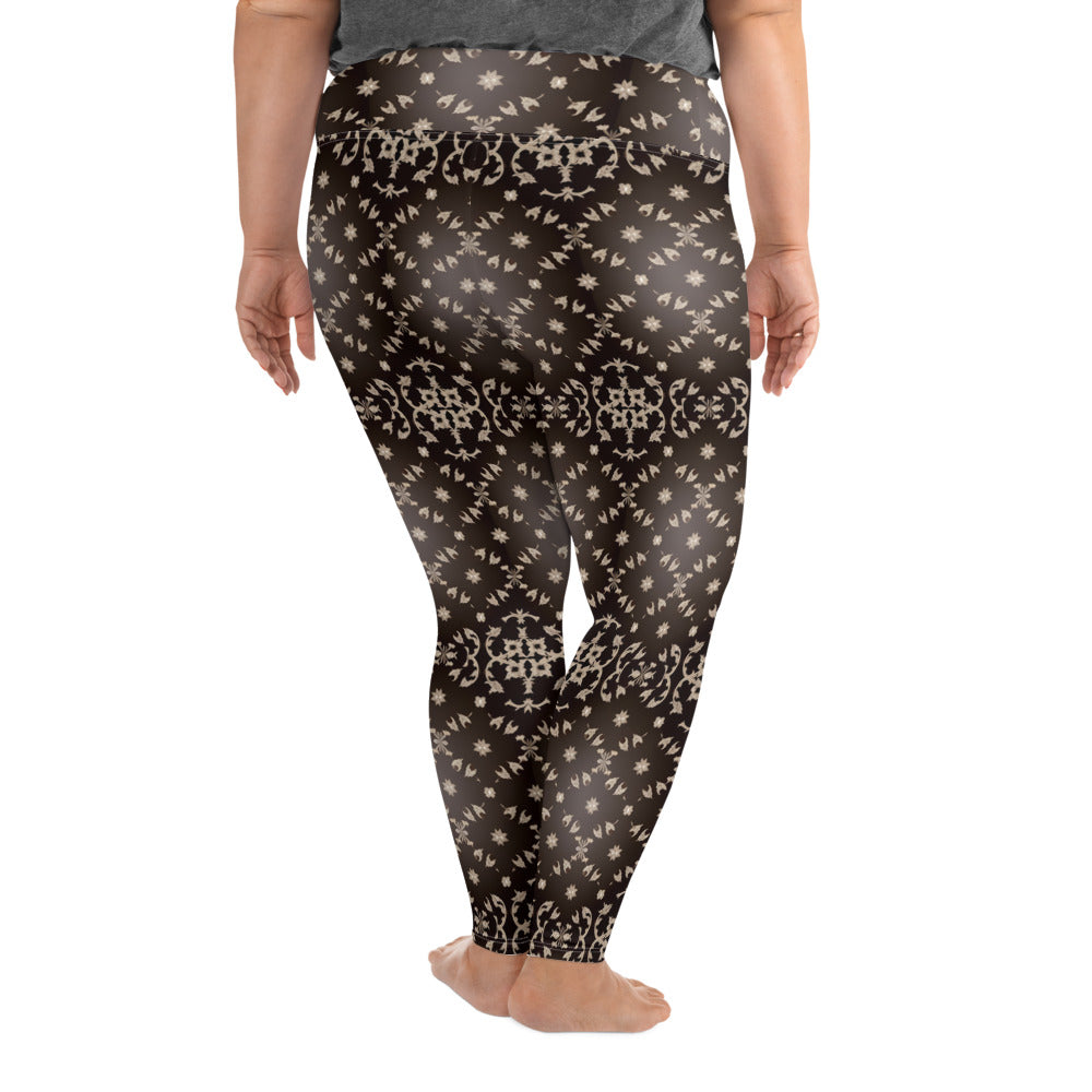 All-Over Print Plus Size Leggings