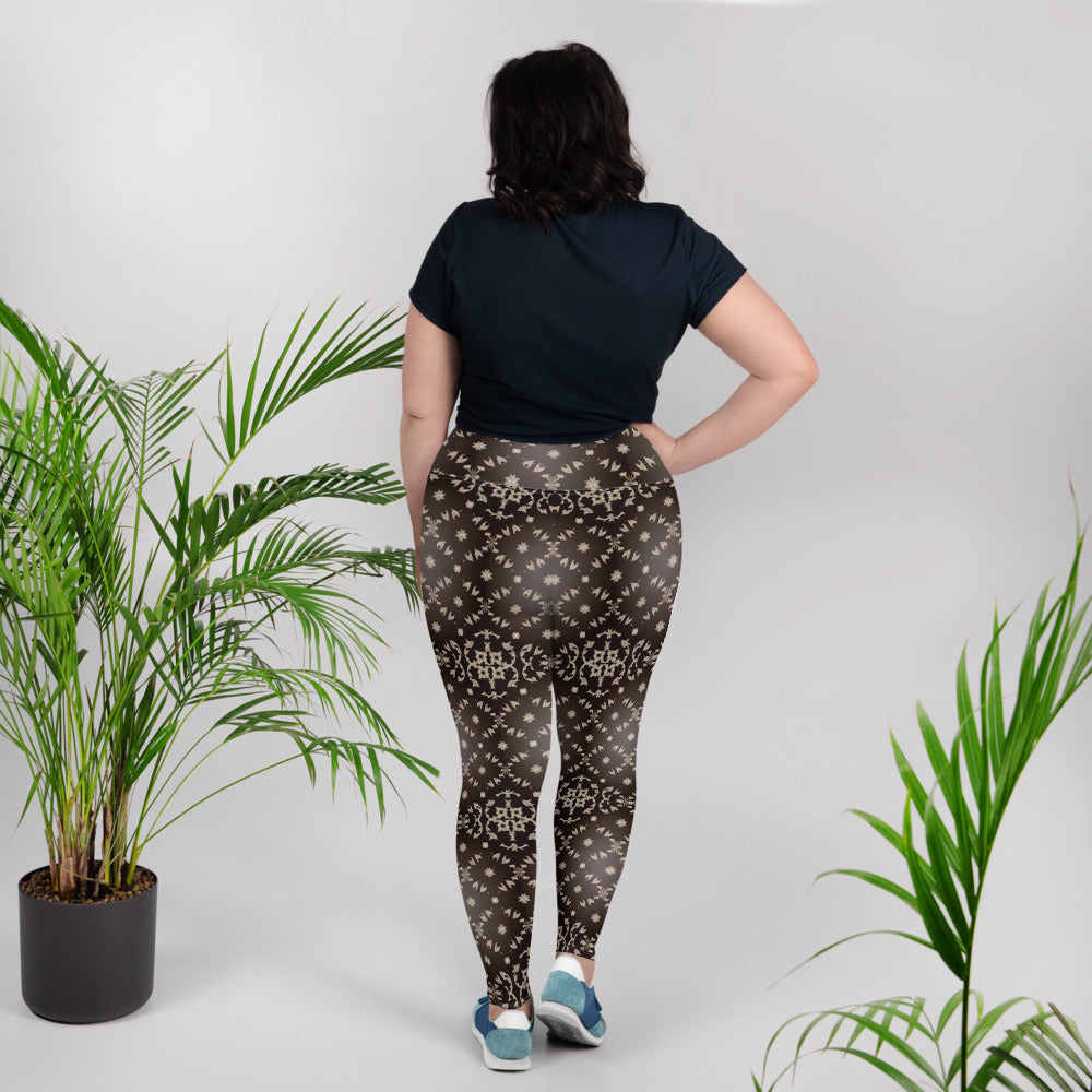 All-Over Print Plus Size Leggings