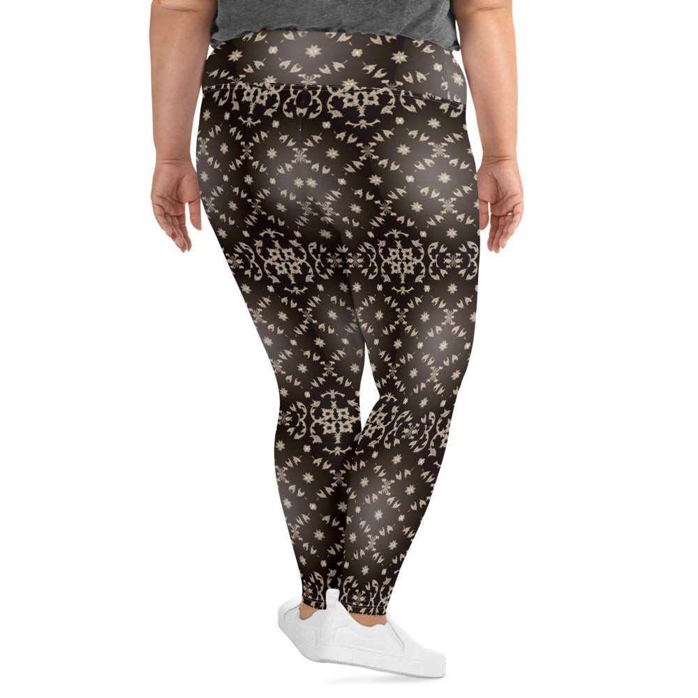 All-Over Print Plus Size Leggings