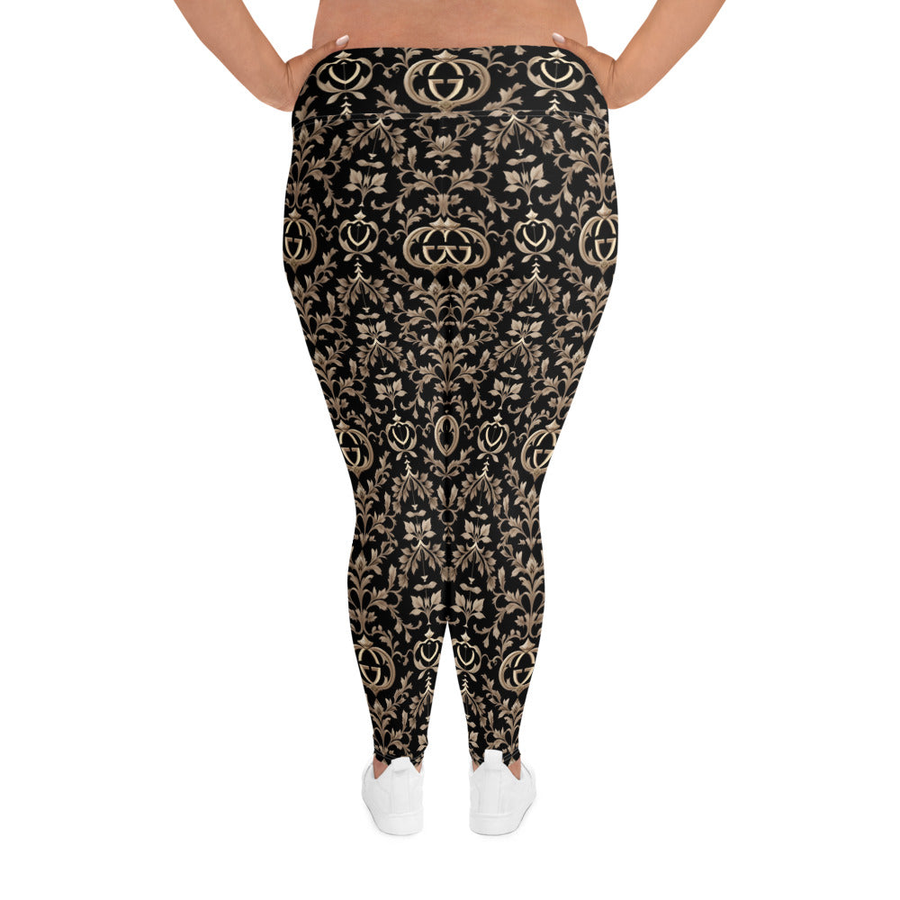 All-Over Print Plus Size Leggings